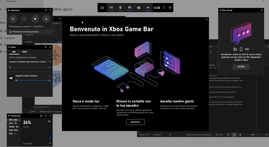 activate xbox game bar on windows