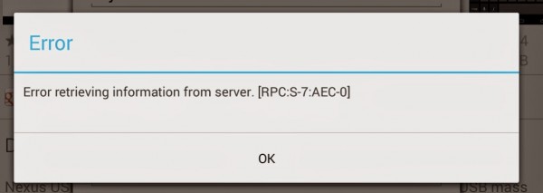 rpc s-7 aec-0  server